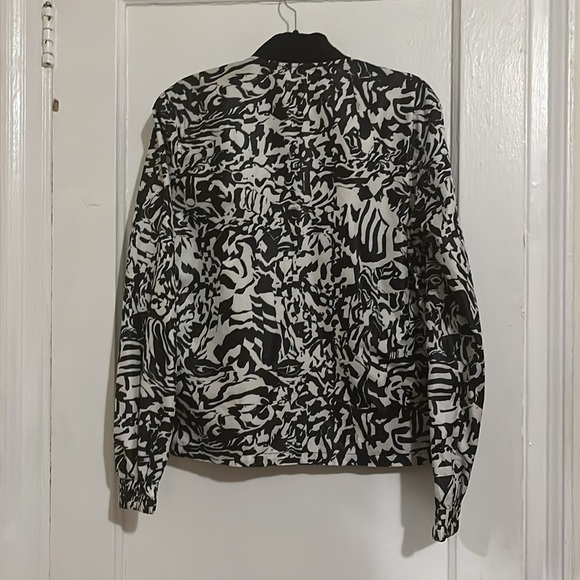 Muffy Brandt Print All Over Me Composition Notebook Print Windbreaker XS - Picture 2 of 4